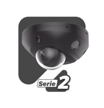 HIKVISION DS-2CD2543G2-LIS2U(BLACK) [Dual Light + 2 Micrófon