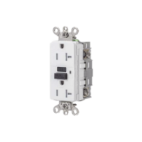HUBBELL HUB-GFS-G5362-W Contacto GFCI 20 A 125 V / Resistent