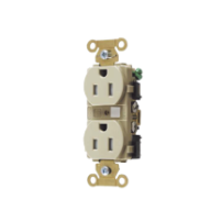 HUBBELL HUB-HBL-5262-ITR Contacto Duplex 15 A 125 V / A Prue