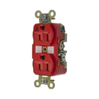 HUBBELL HUB-IG5-262-R Contacto Dúplex Conexión a Tierra Aisl