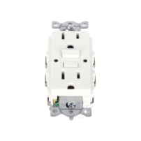 HUBBELL HUB-GFR-ST-15W Contacto de Auto-verificación GFCI co