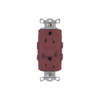 HUBBELL HUB-GFR-15R Contacto de Auto-verificación GFCI con I