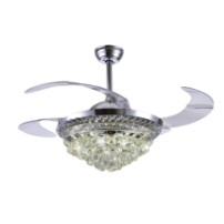 JWJ JLV-041 Ventilador de Techo con Luminario LED de 110 V C