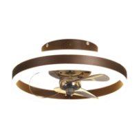 JWJ JLV-021 Ventilador de Techo con Luminario LED de 110 V C