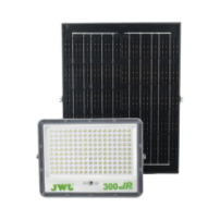 JWJ JLRE-SOL-01-300N Reflector de 300 W con Panel Solar / Ba
