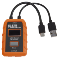 KLEIN TOOLS ET-920 Multímetro digital USB para USB-A y USB-C