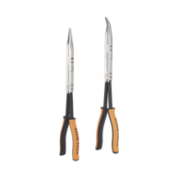 KLEIN TOOLS 71402 Juego de 2 Pinzas de Punta Doblada y Punta
