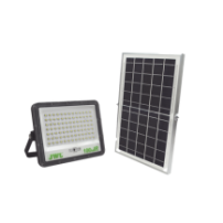 JWJ JLRE-SOL-01-100N Reflector de 100 W con Panel Solar / Ba