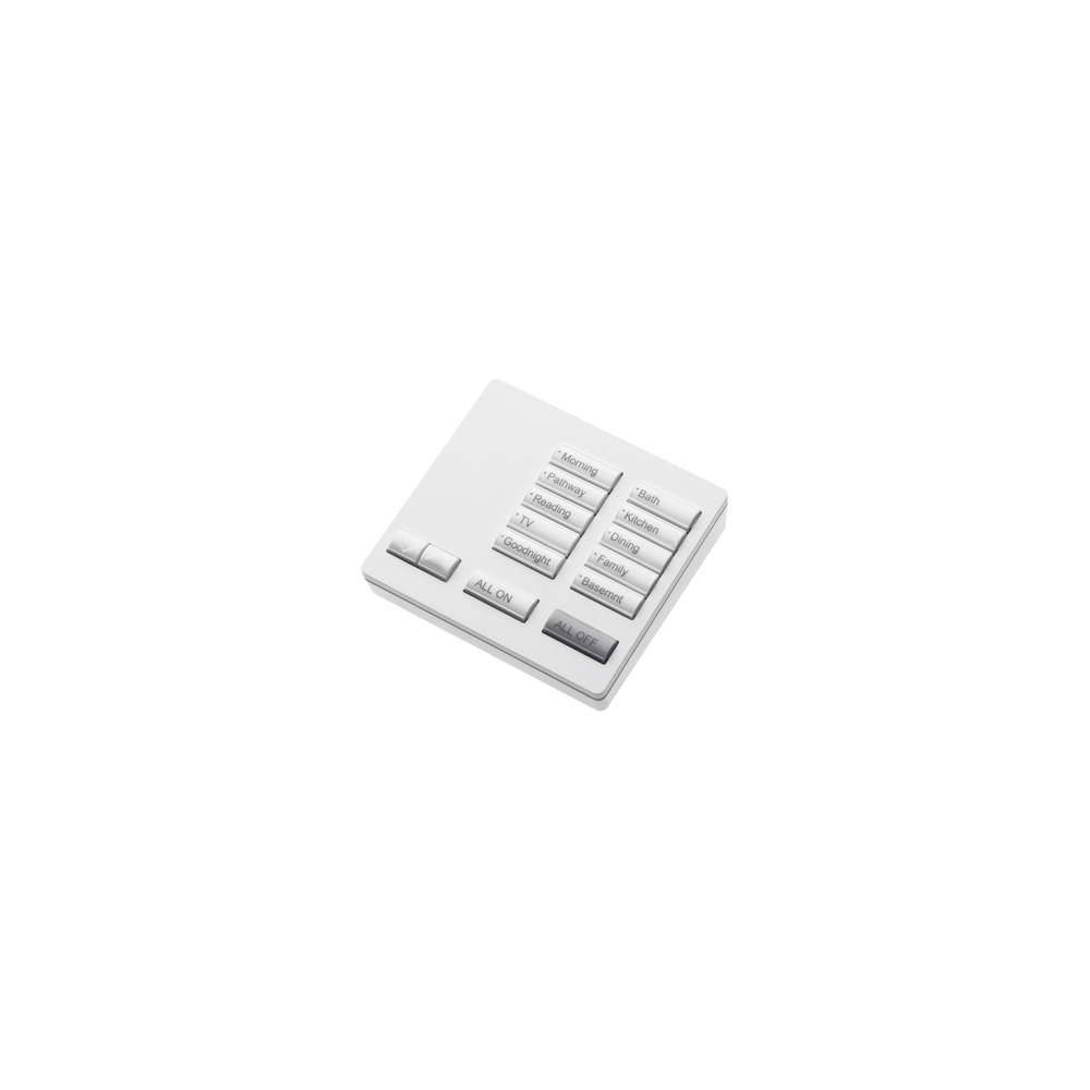 LUTRON ELECTRONICS RRT10RLSW Botonera de Sobremesa Portátil