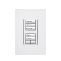 LUTRON ELECTRONICS RRD-W1-RLD-WH Teclado seetouch 5 botones