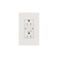 LUTRON ELECTRONICS CAR15GFSTWHS Tomacorriente 125V 15A resis