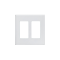 LUTRON ELECTRONICS LFGR-2-CWH Tapa de cristal para apagador