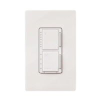 LUTRON ELECTRONICS MACL-LFQ-WH Control de ventilador y regul