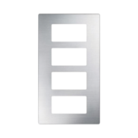 LUTRON ELECTRONICS CW5SS PLACA D/PARED COLOR SS 5 ESPACIOS