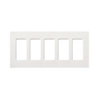 LUTRON ELECTRONICS SC-5-SW PLACA DE PARED 5 ESPACIOS