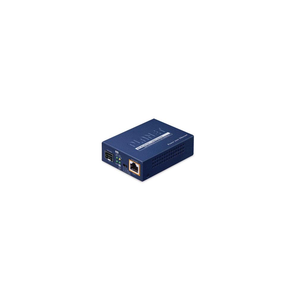 PLANET GUP-805A-60W Convertidor de Medios PoE 1 Puerto RJ45