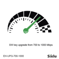 Siklu EH-UPG-700-1000 Actualización de velocidad de 700 mbps
