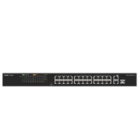RUIJIE RG-ES126FGS-LP Switch PoE+ no Administrable hasta 180