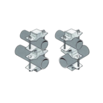 SINCLAIR CLAMP-130 Juego Sencillo en Aluminio de Abrazadera