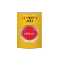 STI SS2-209-ZA-ES Botón de Texto Personalizado en Español Gi
