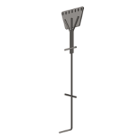SYSCOM TOWERS SAZ-90G-7R Ancla de Piso Tipo Paleta 7 Orifici