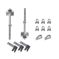 SYSCOM TOWERS KIT-LV60 Kit de Línea de Vida para Torres STZ4