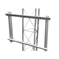 SYSCOM TOWERS SBL-UNI-2GD Brazo Lateral Doble Para Torre Arr