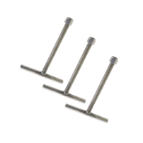 SYSCOM TOWERS SAB-60G Juego de 3 Anclas con galvanizado por