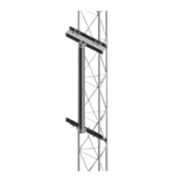 SYSCOM TOWERS SFM-1MG Mástil Robusto de 1 metro para Instala