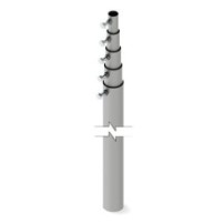SYSCOM TOWERS SLM-15 Mástil telescópico de 15 m (49.2 ft) Co