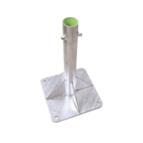 SYSCOM TOWERS SLM-BA-7G Base para Mástil Hasta 2 con Opresor