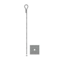 SYSCOM TOWERS SAP-01J Ancla para Retenida para Muro con Ojo