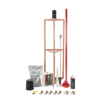 TOTAL GROUND KITMASTER05V2 Kit Pararrayo con Accesorios para