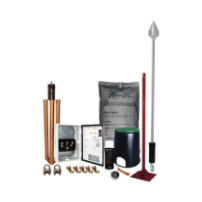 TOTAL GROUND KIT-MASTER-01 Kit Pararrayo con Punta en Alumin
