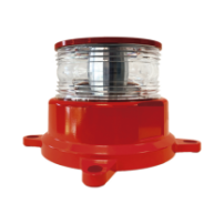 TWR RED-STAR-DC Lámpara de Obstrucción Tipo L-864 LED de med