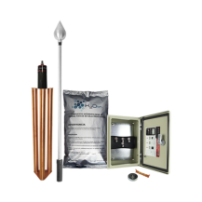 TOTAL GROUND KDA-01-ALU Kit de Pararrayo con Punta en Alumin