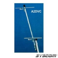 Syscom A2DVC Antena para Televisión Tipo Dipolo para Canales