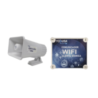 YONUSA YKIT-SISMICO-WIFI KIT de Alertamiento SISMICO con Aud