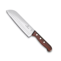 VICTORINOX 6.8520.17G Cuchillo Santoku Wood de 17 cm Filo co