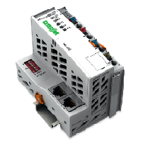 WAGO 750891 Controlador Modbus TCP / 4ª Generación / 2 x ETH