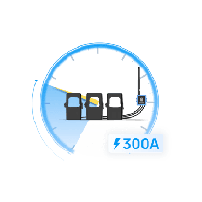 MILESIGHT CT303915M Medidor de corriente LoRaWAN para tres f