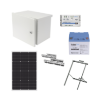 Syscom KITPVCCTVSE Kit de Alimentación PV para CCTV 12 Vcc H