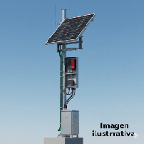 Syscom PL1224GRCV2 Kit Solar de 35 W con PoE 802.3af y PoE P