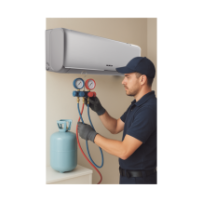 Syscom SRV-R32-1T Servicio / Recarga de gas refrigerante / R
