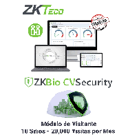 ZKTECO ZKT0740056 ZKTECO ZKBIOCVVISP102W - Licencia par, ZKBioCVVISP102W