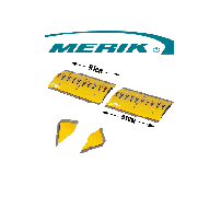 MERIK MER151029 MERIK 12300PY6P - Paquete de picos ponc, 12300PY6P