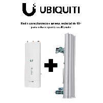UBIQUITI UBI4510001 KIT-Radio conectorizado + antena se, LTUROCKET