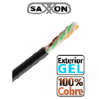 SAXXON SXN1570007 SAXXON OUTPCAT6GCOPEXT- Bobina de Cab, OUTPCAT6GCOPEXT