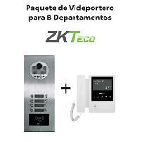 ZKTECO ZKT2170007 ZKTeco VE08A01PAQ4P - Paquete de Vide, VE08A01PAQ4P