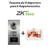 ZKTECO ZKT2170003 ZKTeco VE06A01PAQ7P- Paquete de Video, VE06A01PAQ7P